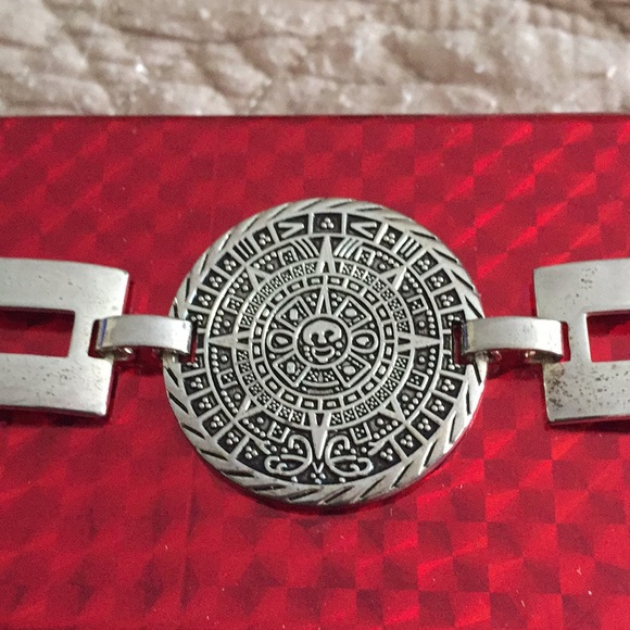 mexican Jewelry Large Mexican Sundial Bracelet Poshmark